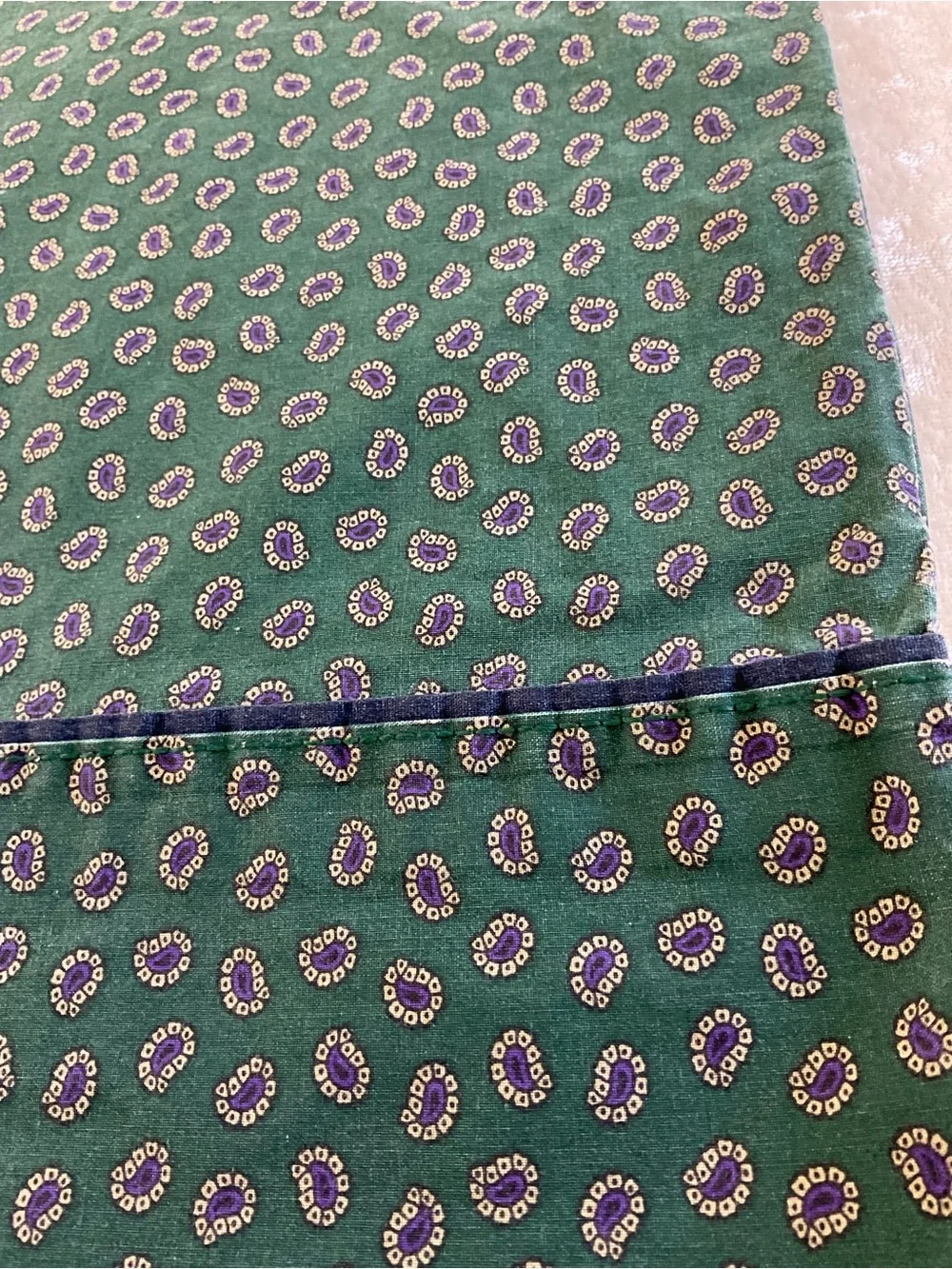 Polo by Ralph Lauren Green Printed Two Pillowcases